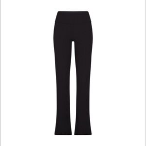 Skims soft lounge foldover pants onyx XS